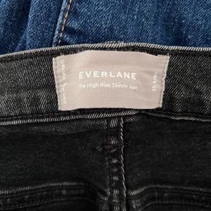 Plus size Jean lot! Old Navy and Everlane, straight and skinny styles.